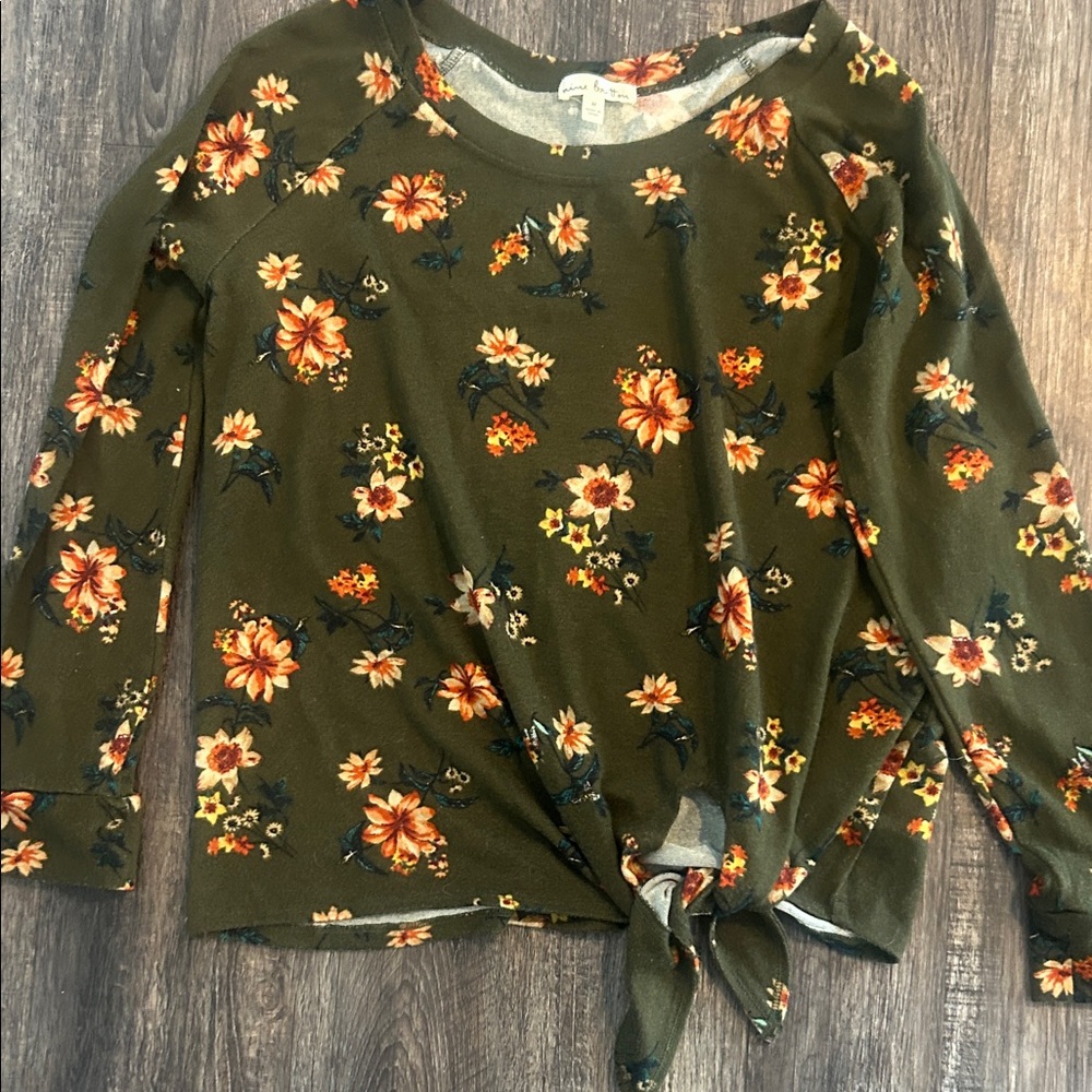 Nine Britton Floral Long Sleeve Top